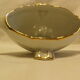 Gravy boat double beak porcelain of vierzon