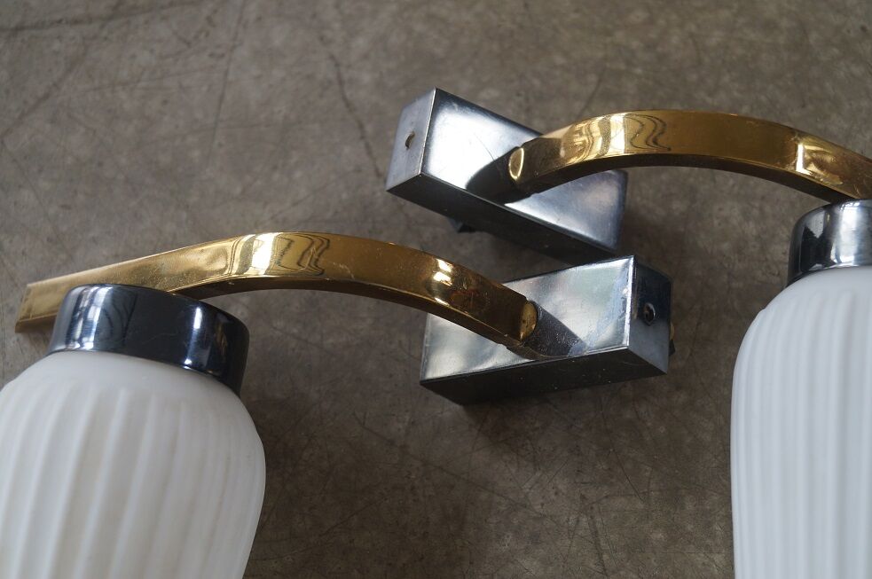 Pair of wall light design 1960
