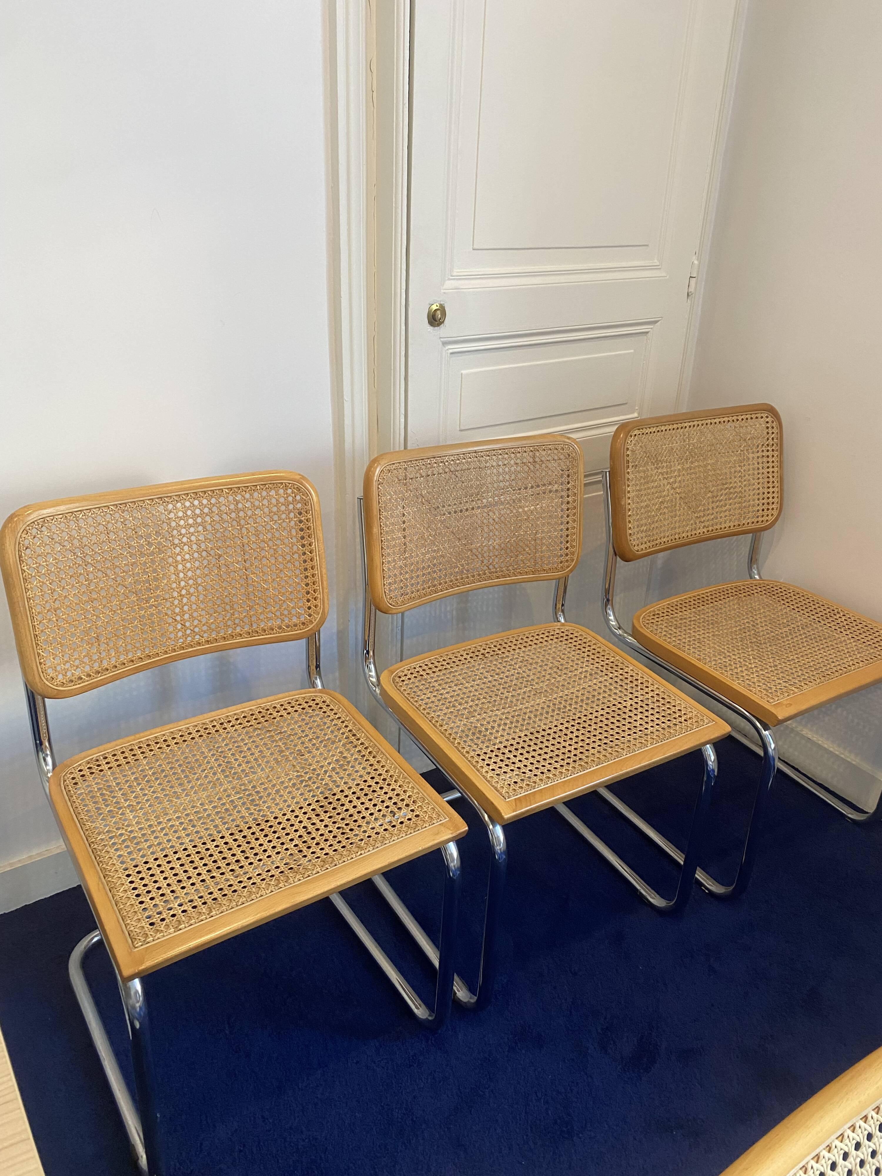 Cesca Marcel Breuer chairs