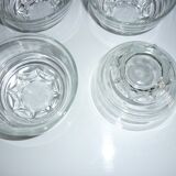 Coupelles en verre 2 lots de 6