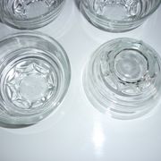 Coupelles en verre 2 lots de 6