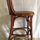 Fischel curved wooden countertop chair - mid. 20th