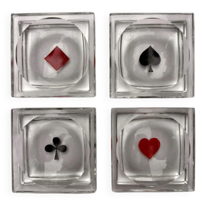 4 cendriers Baccarat