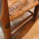 Vintage oak rocking chair