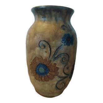 Vase Orval pottery Dubois