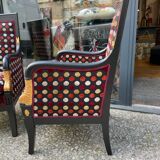 Pair of empire armchairs