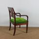 Empire style armchairs