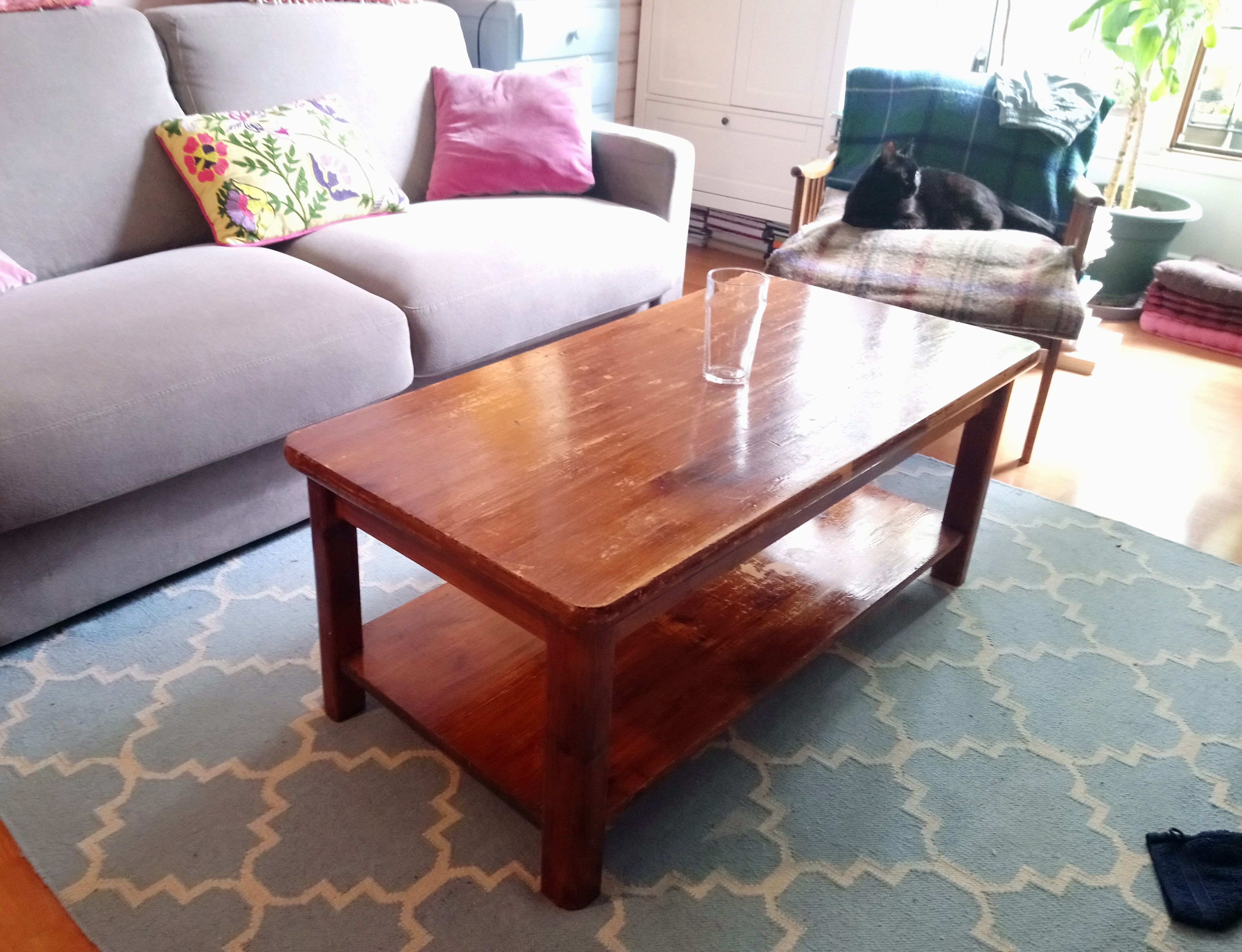 Vintage "pub" style coffee table