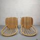 Paire de chaises en pin