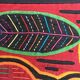 Textile painting mola from Panama