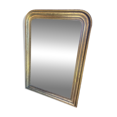 Miroir louis Philippe doré 109x78