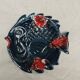Large vintage fish platter Vallauris – Ceramics – 45 cm – 1960s