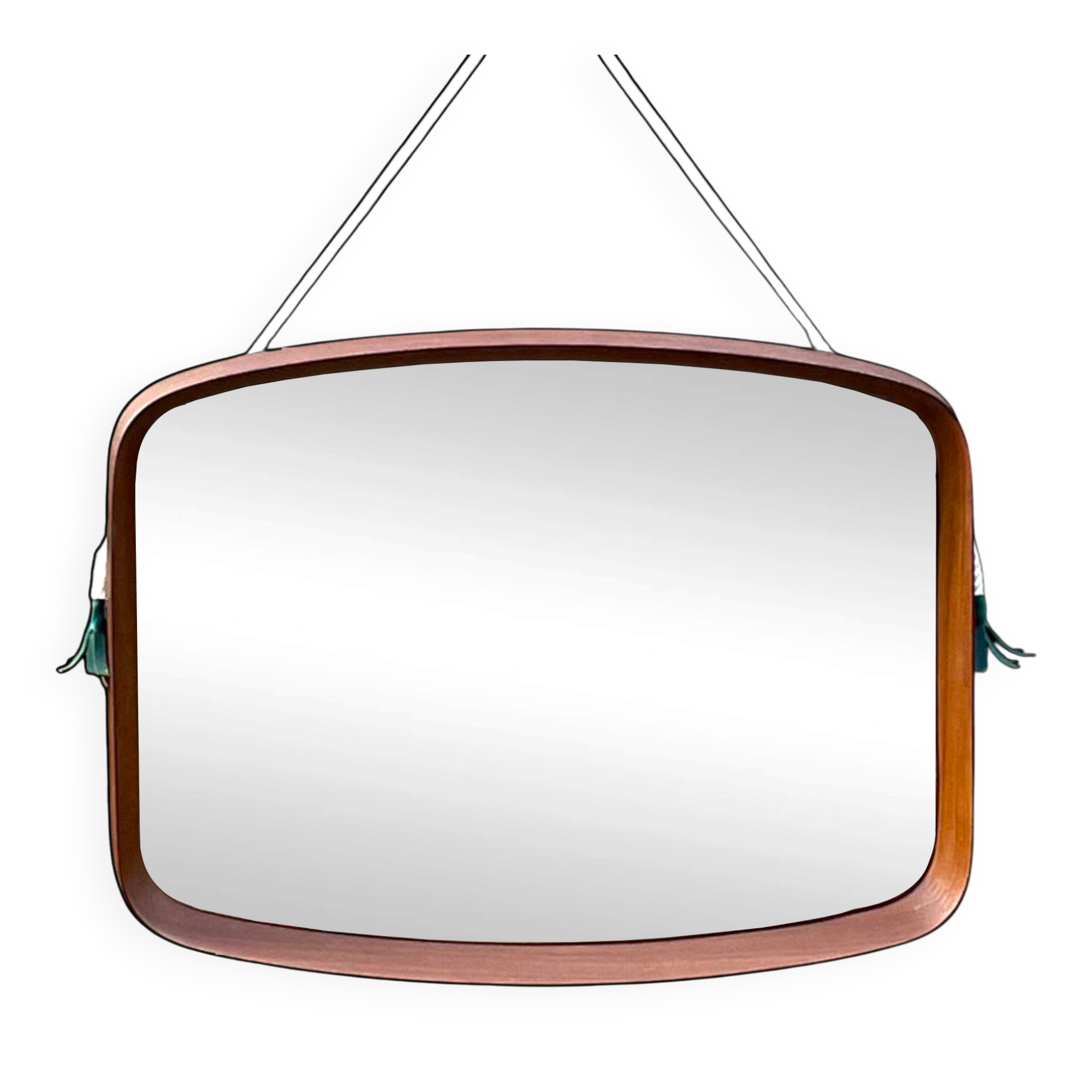 Scandinavian mirror from the 1960s