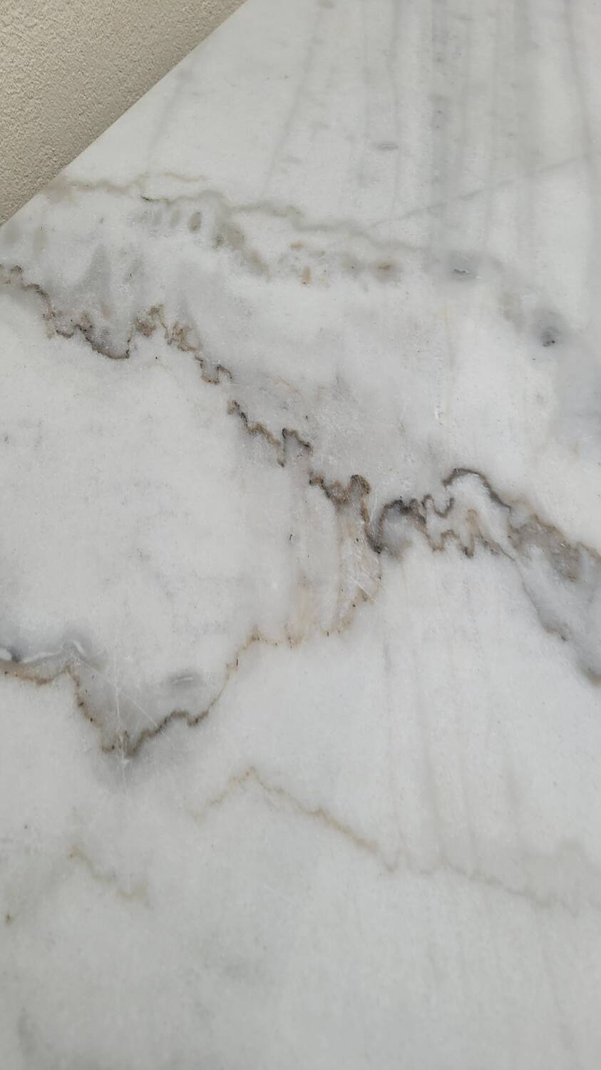 Antique cast iron bistro table with oval marble top