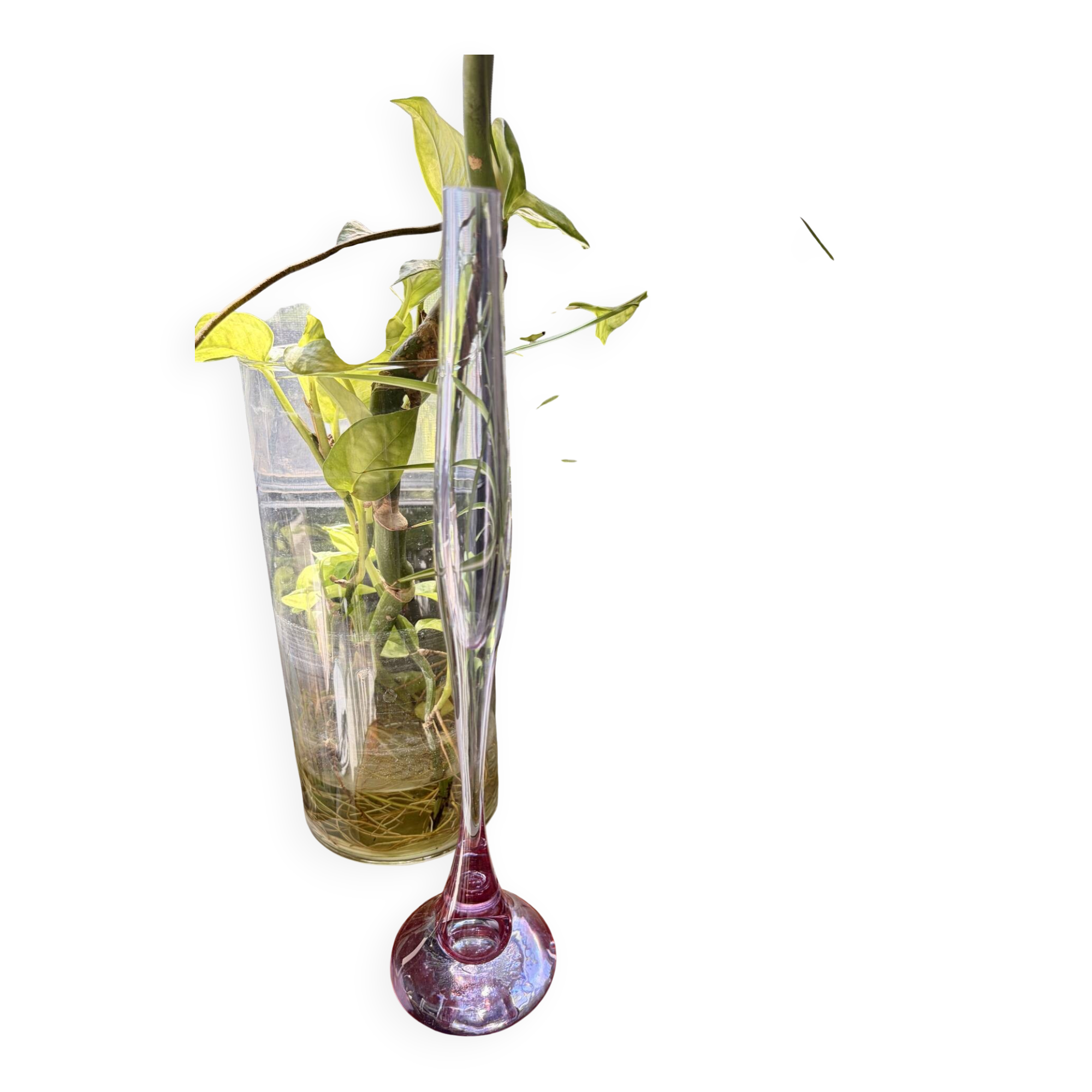 Neodymium Soliflore Vase "Alexandrite" - Sergio Asti for Arnolfo di Cambi