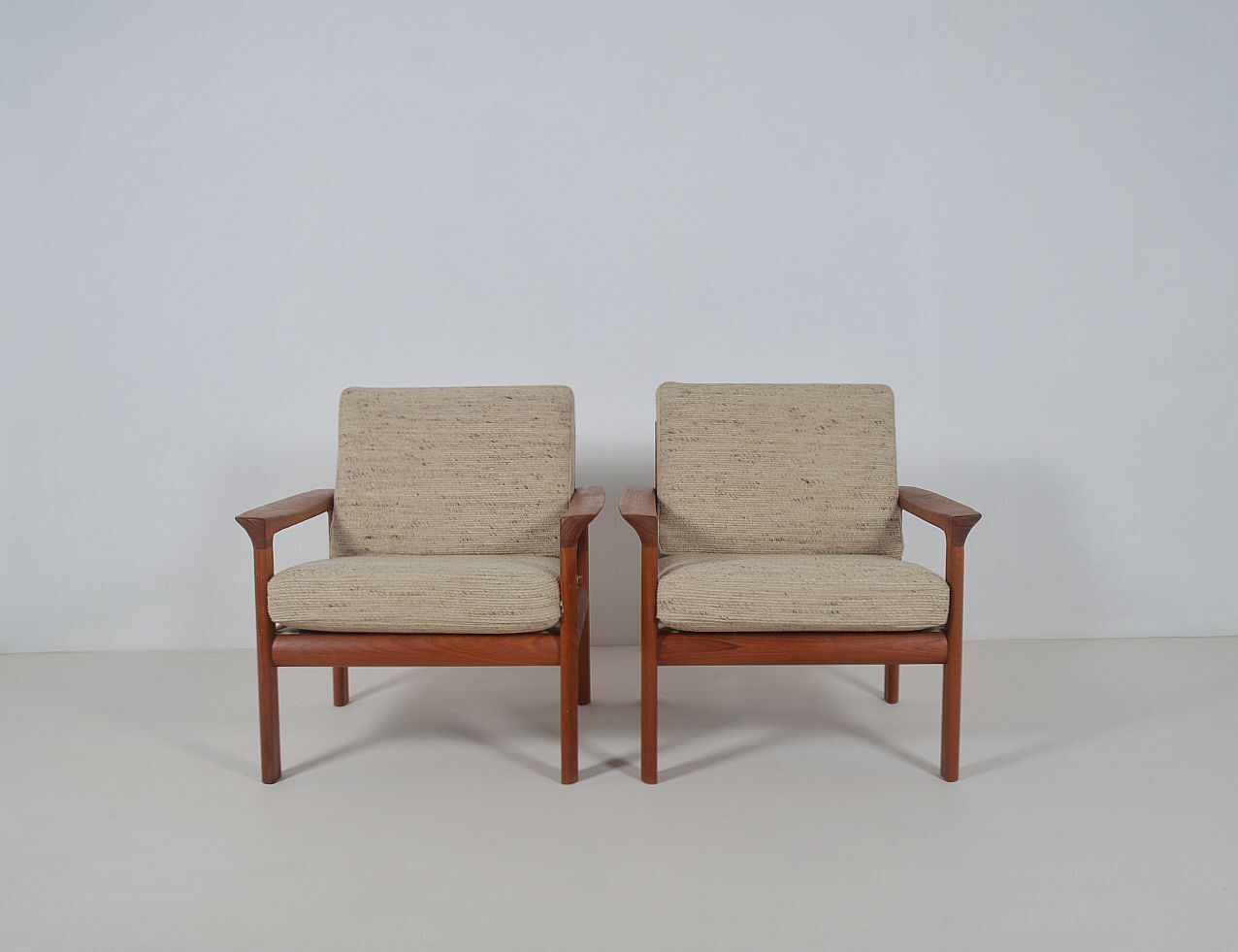 Danish 'Borneo' seats designed by Sven Ellekaer for Komfort, 1960s