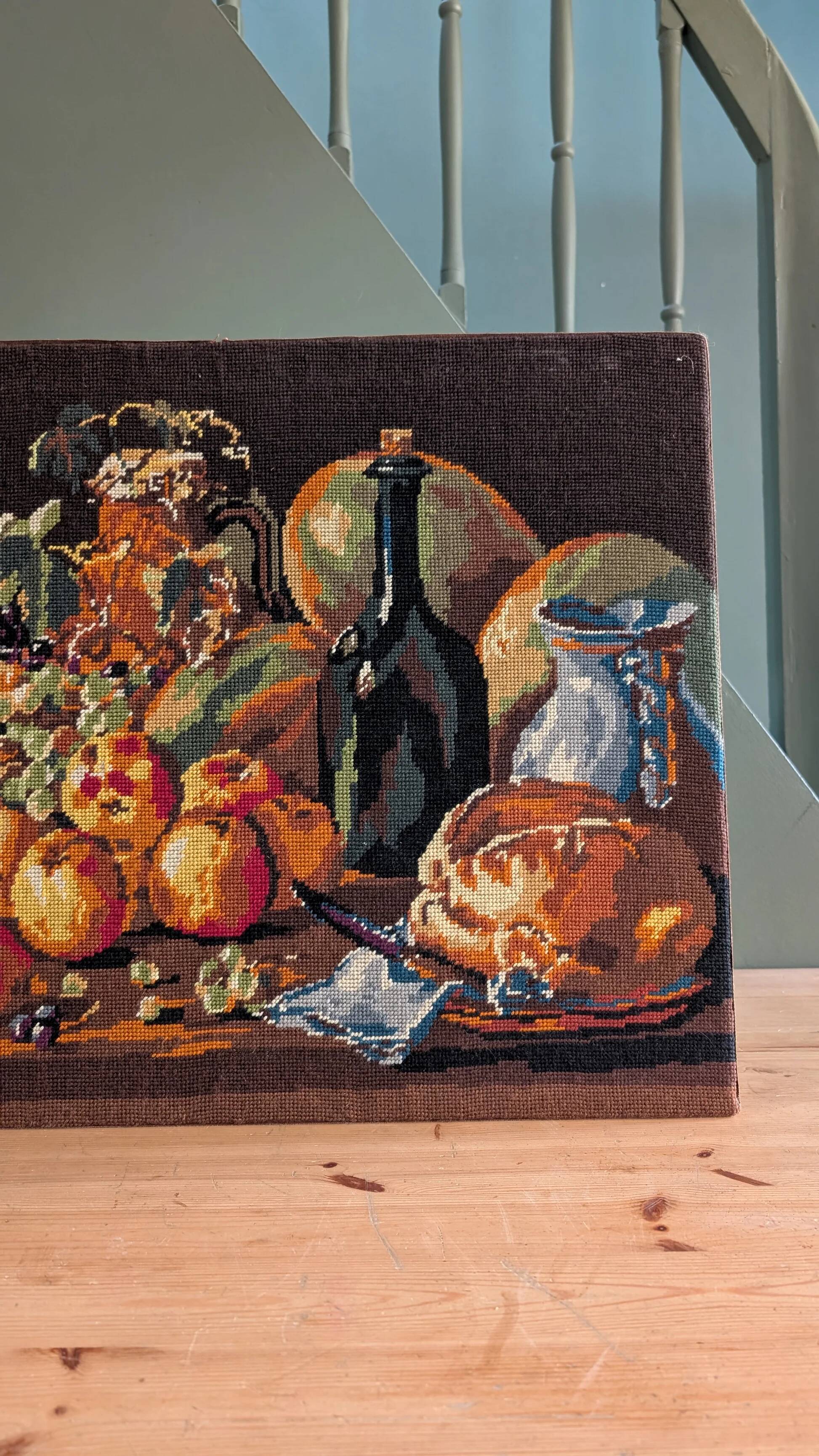 Tapisserie “Nature morte gourmande” – 50 x 64 cm