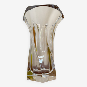 Vase cristal de Sèvres années 60