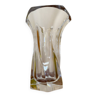 Vase cristal de Sèvres années 60