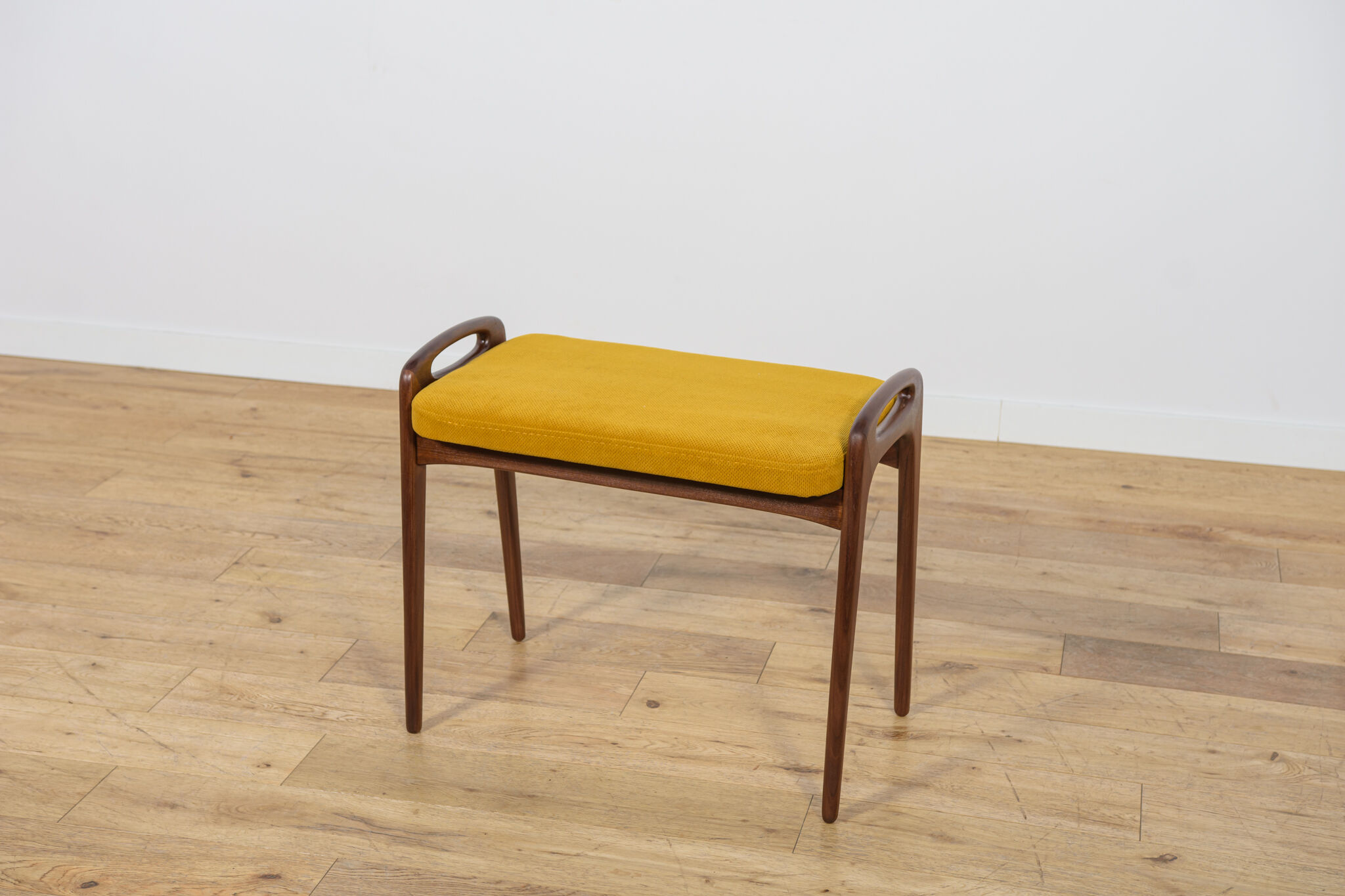 Mid-Century Modern Teak Stool, Denmark, 1960s