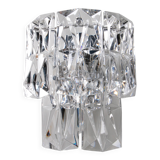 Rare 1960s Kinkeldey German crystal wall sconce 1960