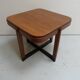 Table basse en chêne art déco