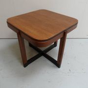 Table basse en chêne art déco