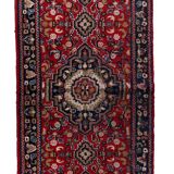 Tapis vintage du Moyen-Orient Malayer fait main en laine – 80 x 289 cm 1950
