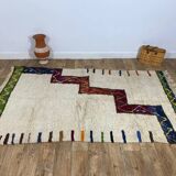 Handmade Moroccan Berber rug 258 X 150 CM