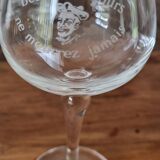 Verres a pied