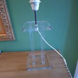 80s plexiglass lamp
