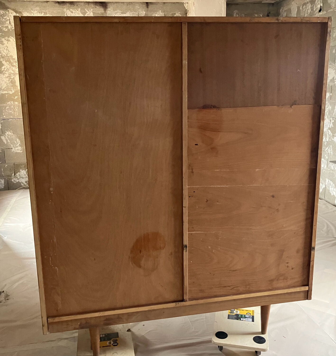 1960s cabinet, desk, display cabinet, drawers