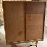 1960s cabinet, desk, display cabinet, drawers