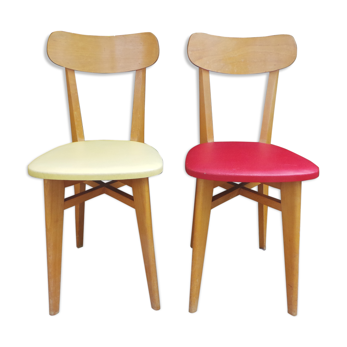 Compass foot chairs 1950