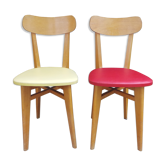 Compass foot chairs 1950