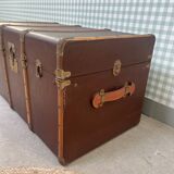 Circled travel trunk