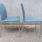 Pair of Zanotta chairs, Lia model