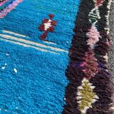 Carpet berbere boucherouite 90×240 cm