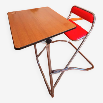 Vintage foldable desk / desk for children gicotoys (italy) 70s
