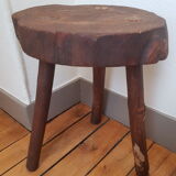 Tripod brulatist tabouret