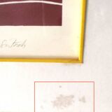 Artist's proof signedSintach