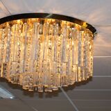 J.T. Kalmar Plaffoniere avec cristaux de verre de Murano, Autriche 1960