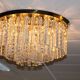 J.T. Kalmar Plaffoniere with Murano glass crystals, Austria 1960