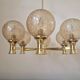 Mid-Century Brass Sputnik Chandelier, Germany, 1970s