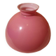 Large pink opaline lampshade