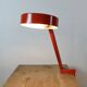 Vintage Red Adjustable Table Lamp, 1970s