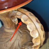 Terracotta vase