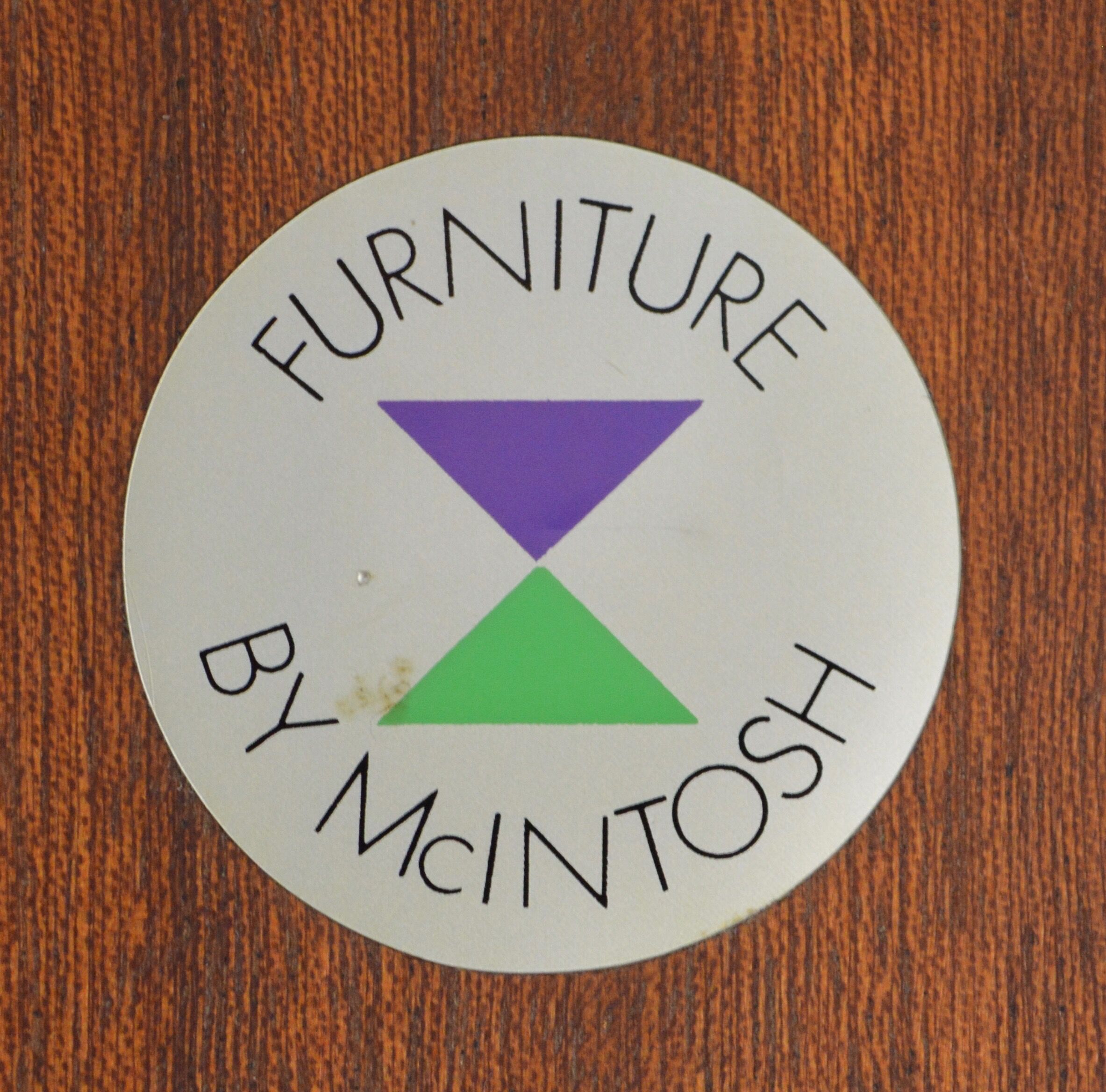 Mid Century Oval Sinning Table by McIntosh