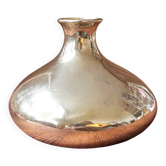 Brass bud vase