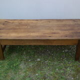 Old country coffee table in walnut